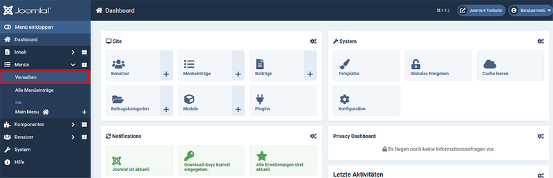 Set der Gruppe "Client" zuweisen